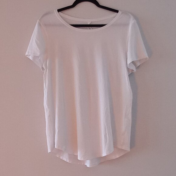 LULULEMON LOVE CREWNECK white tshirt - Picture 1 of 7